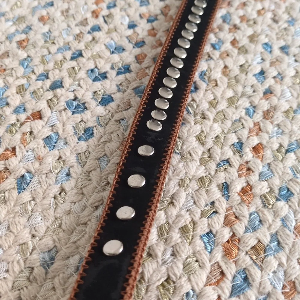 Beautiful Leather & Crystal Studded Belt